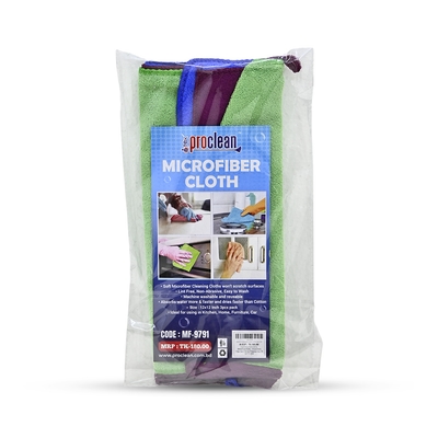 Proclean 3pcs Microfiber Cloth MF-9791_img_3