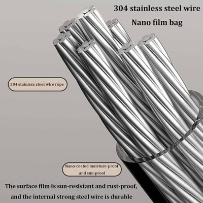 Proclean Retractable Clothesline Stainless Steel Wall Mount Rope 4.2M_CL-2913_img_6