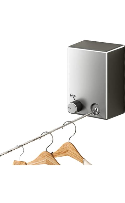 Proclean Retractable Clothesline Stainless Steel Wall Mount Rope 4.2M_CL-2913_img_0
