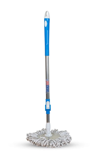 Proclean 8 Wheels SS Mop Head Premium Spin Mop RM-0582_Blue_img_2