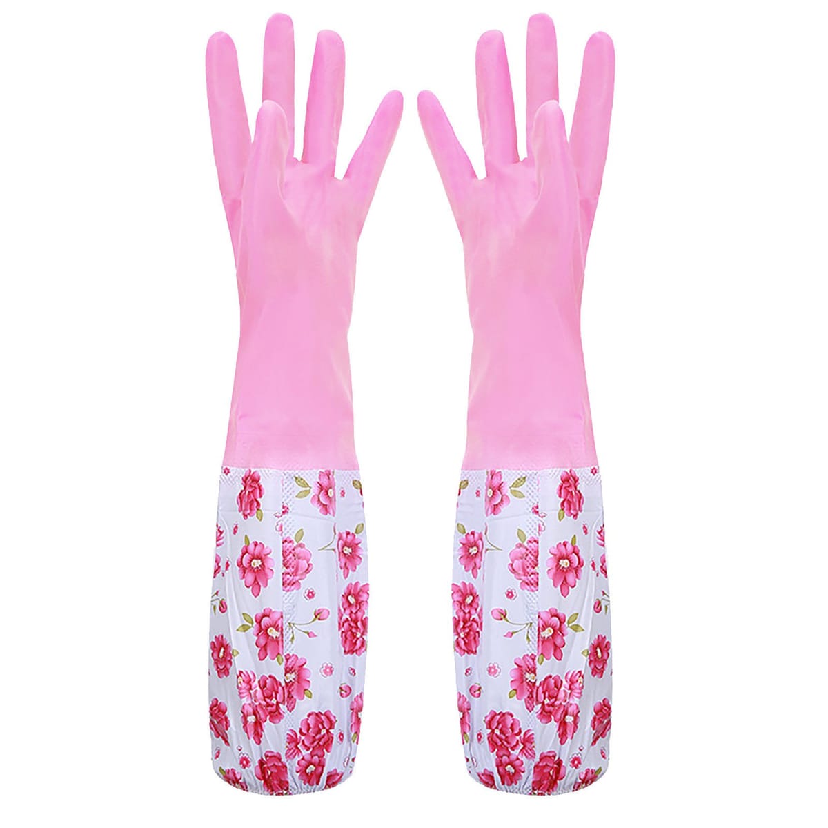Regular Kitchen Cleaning Gloves KG-1428 ( Multi-Color )