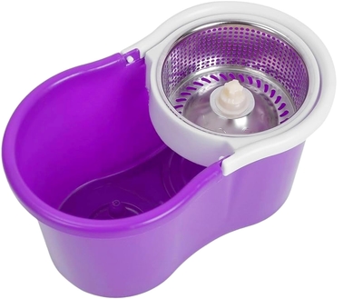Regular Rotary/Spin Mop Floor Cleaning Mop_RM-9586_Purple_img_2