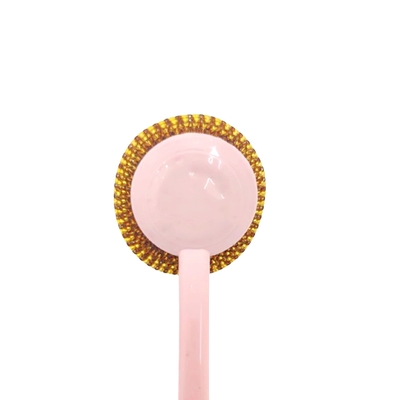Silver Gold Scourer With Handle_SS-0971 ( 3pcs )_img_3
